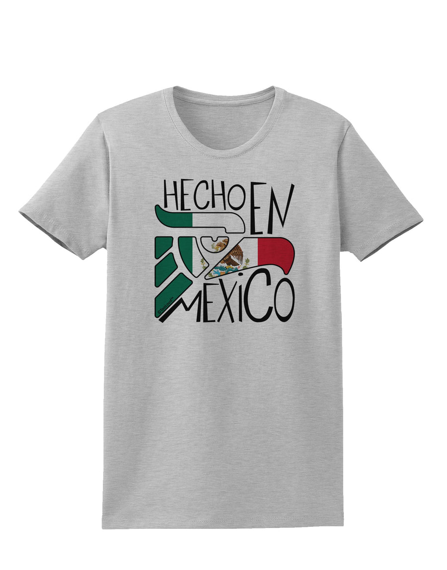 Hecho en Mexico Design - Mexican Flag Womens T-Shirt by TooLoud-Womens T-Shirt-TooLoud-White-X-Small-Davson Sales