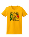 Hecho en Mexico Design - Mexican Flag Womens T-Shirt by TooLoud-Womens T-Shirt-TooLoud-Gold-X-Small-Davson Sales