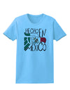 Hecho en Mexico Design - Mexican Flag Womens T-Shirt by TooLoud-Womens T-Shirt-TooLoud-Aquatic-Blue-X-Small-Davson Sales