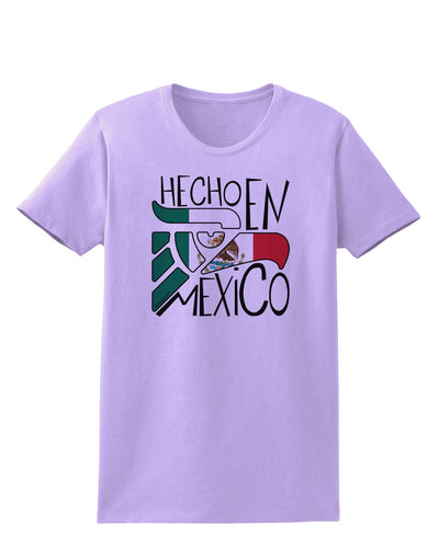 Hecho en Mexico Design - Mexican Flag Womens T-Shirt by TooLoud-Womens T-Shirt-TooLoud-Lavender-X-Small-Davson Sales