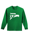 Hecho en Mexico Eagle Symbol Adult Long Sleeve Dark T-Shirt by TooLoud-TooLoud-Kelly-Green-Small-Davson Sales