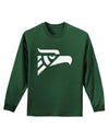 Hecho en Mexico Eagle Symbol Adult Long Sleeve Dark T-Shirt by TooLoud-TooLoud-Dark-Green-Small-Davson Sales