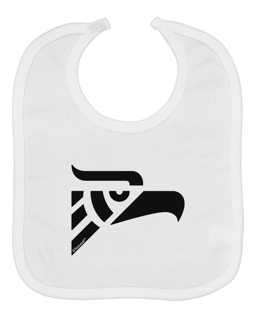 Hecho en Mexico Eagle Symbol Baby Bib by TooLoud