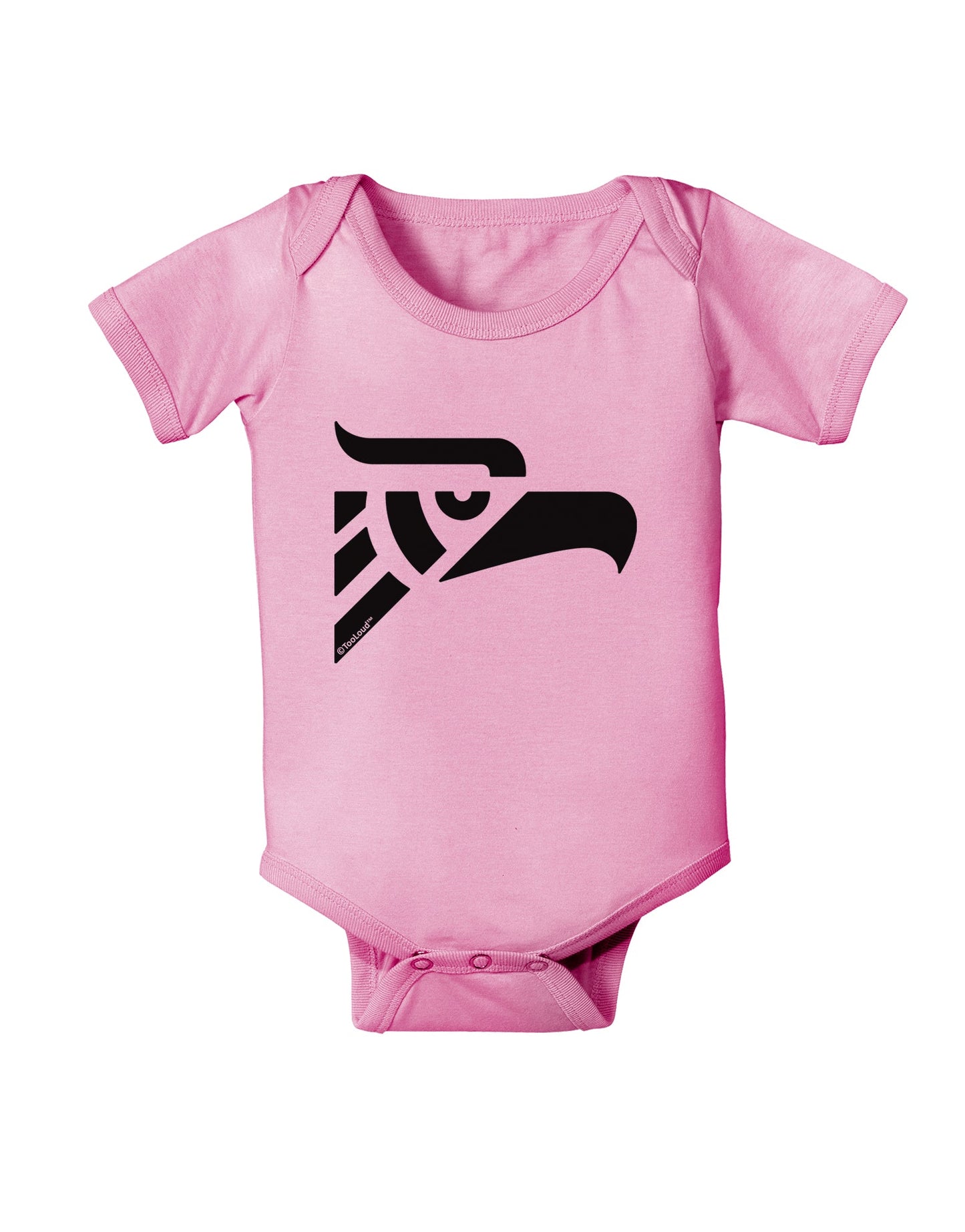 Hecho en Mexico Eagle Symbol Baby Romper Bodysuit by TooLoud-Baby Romper-TooLoud-Light-Pink-06-Months-Davson Sales