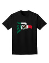 Hecho en Mexico Eagle Symbol - Mexican Flag Adult Dark T-Shirt by TooLoud-Mens T-Shirt-TooLoud-Black-Small-Davson Sales