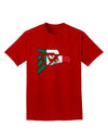 Hecho en Mexico Eagle Symbol - Mexican Flag Adult Dark T-Shirt by TooLoud-Mens T-Shirt-TooLoud-Red-Small-Davson Sales