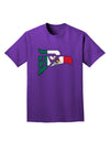 Hecho en Mexico Eagle Symbol - Mexican Flag Adult Dark T-Shirt by TooLoud-Mens T-Shirt-TooLoud-Purple-Small-Davson Sales