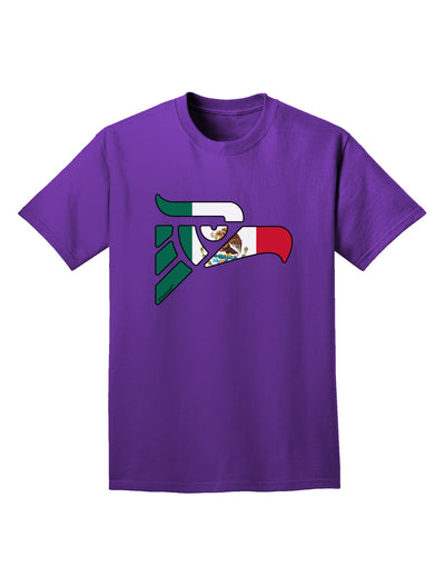 Hecho en Mexico Eagle Symbol - Mexican Flag Adult Dark T-Shirt by TooLoud-Mens T-Shirt-TooLoud-Purple-Small-Davson Sales