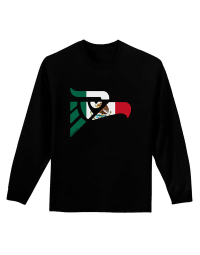 Hecho en Mexico Eagle Symbol - Mexican Flag Adult Long Sleeve Dark T-Shirt by TooLoud-TooLoud-Black-Small-Davson Sales