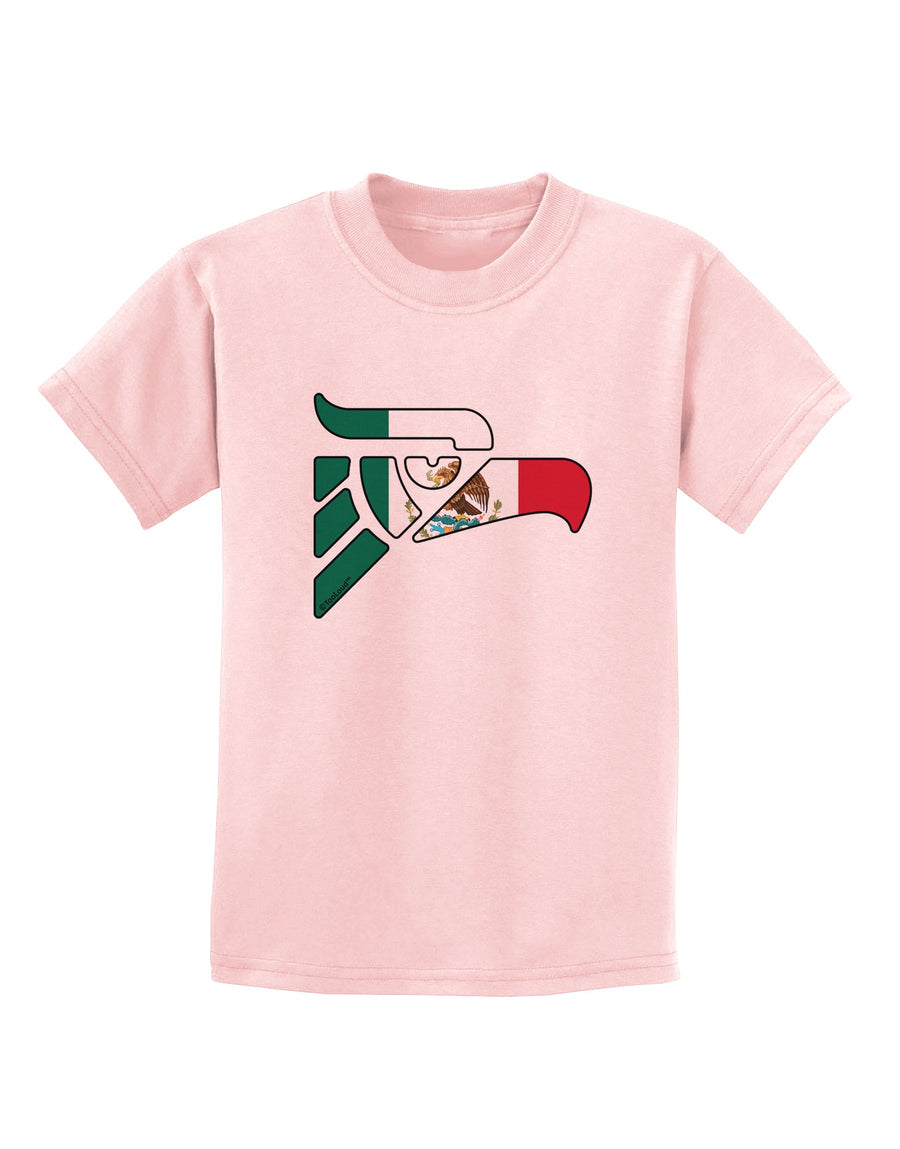 Hecho en Mexico Eagle Symbol - Mexican Flag Childrens T-Shirt by TooLoud-Childrens T-Shirt-TooLoud-White-X-Small-Davson Sales