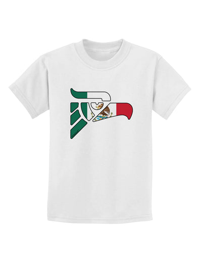 Hecho en Mexico Eagle Symbol - Mexican Flag Childrens T-Shirt by TooLoud-Childrens T-Shirt-TooLoud-White-X-Small-Davson Sales