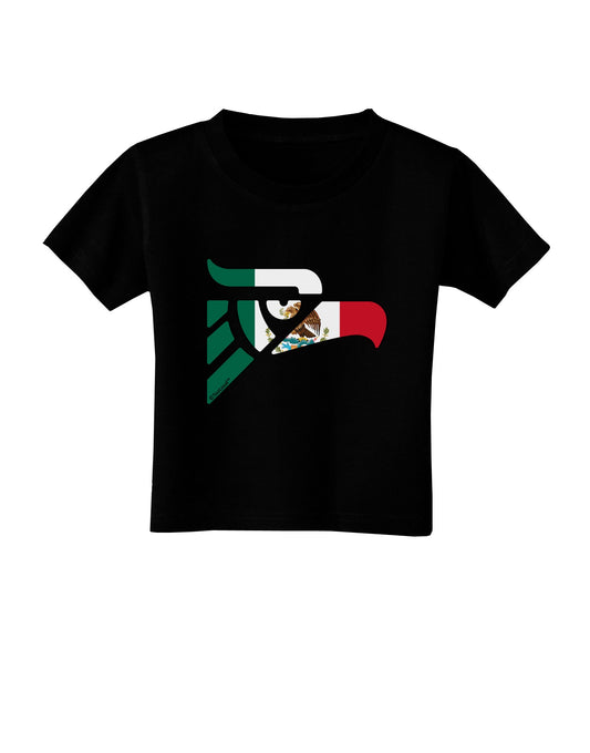 Hecho en Mexico Eagle Symbol - Mexican Flag Toddler T-Shirt Dark by TooLoud-Toddler T-Shirt-TooLoud-Black-2T-Davson Sales
