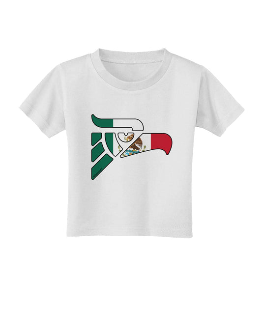 Hecho en Mexico Eagle Symbol - Mexican Flag Toddler T-Shirt by TooLoud-Toddler T-Shirt-TooLoud-White-2T-Davson Sales