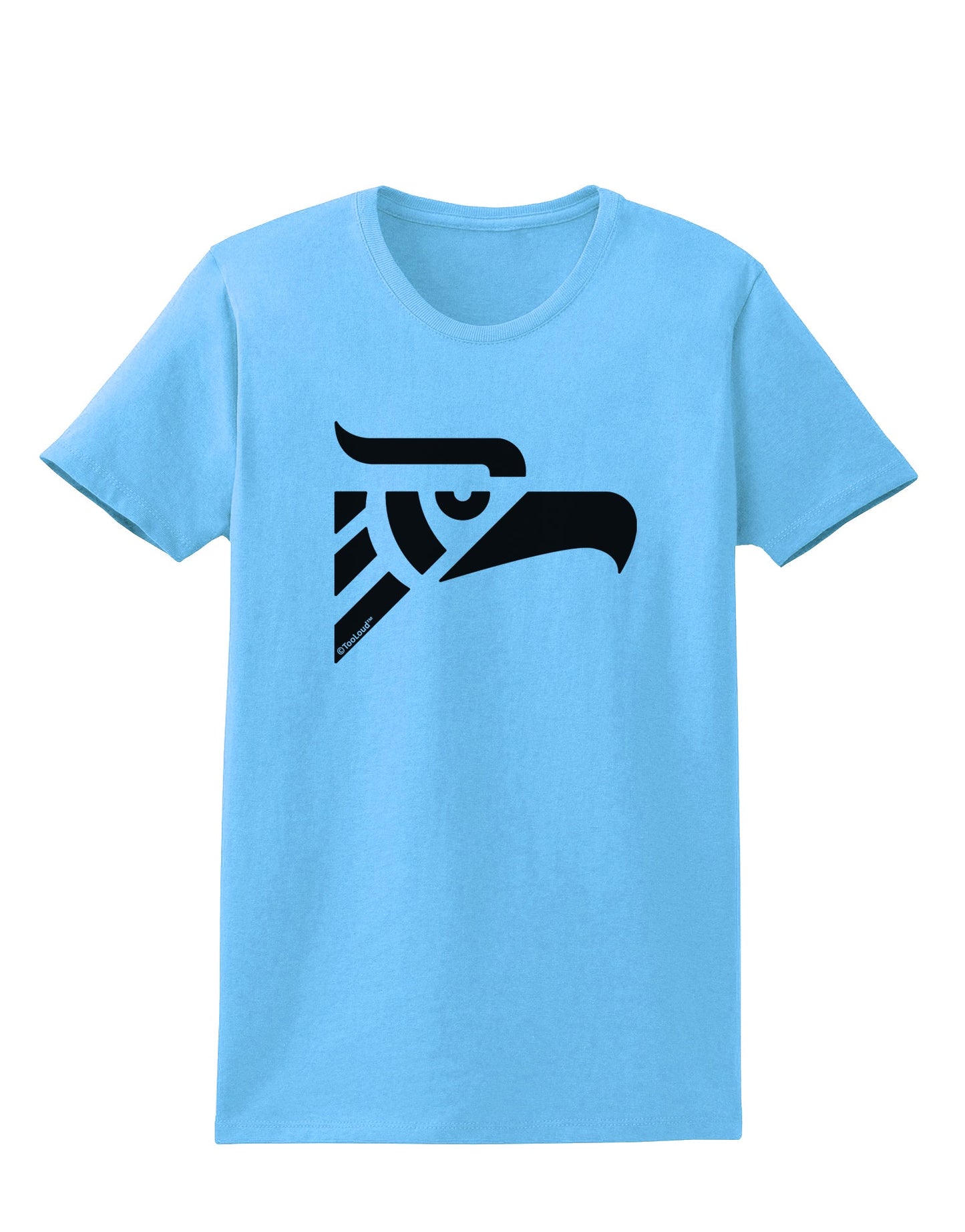 Hecho en Mexico Eagle Symbol Womens T-Shirt by TooLoud-Womens T-Shirt-TooLoud-Aquatic-Blue-X-Small-Davson Sales