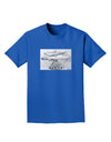 Helicopter Sketch Adult Dark T-Shirt-Mens T-Shirt-TooLoud-Royal-Blue-Small-Davson Sales