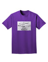 Helicopter Sketch Adult Dark T-Shirt-Mens T-Shirt-TooLoud-Purple-Small-Davson Sales