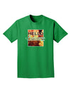 Hello Autumn Adult Dark T-Shirt-Mens T-Shirt-TooLoud-Kelly-Green-Small-Davson Sales