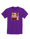 Hello Autumn Childrens Dark T-Shirt-Childrens T-Shirt-TooLoud-Purple-X-Small-Davson Sales