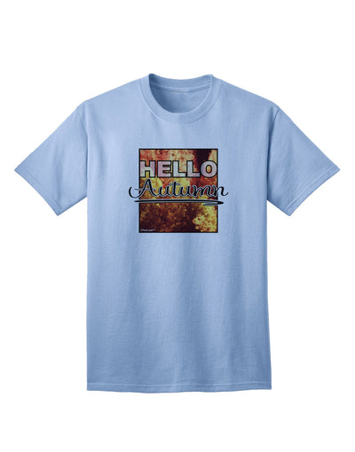 Hello Autumn Premium Adult T-Shirt Collection-Mens T-shirts-TooLoud-Light-Blue-Small-Davson Sales