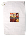 Hello Autumn Premium Cotton Golf Towel - 16 x 25 inch-Golf Towel-TooLoud-16x25"-Davson Sales