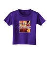 Hello Autumn Toddler T-Shirt Dark-Toddler T-Shirt-TooLoud-Purple-2T-Davson Sales