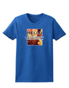 Hello Autumn Womens Dark T-Shirt-TooLoud-Royal-Blue-X-Small-Davson Sales