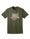 Hello Cleveland Adult Dark T-Shirt-Mens T-Shirt-TooLoud-Military-Green-Small-Davson Sales