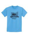 Hello Cleveland Childrens T-Shirt-Childrens T-Shirt-TooLoud-Aquatic-Blue-X-Small-Davson Sales