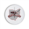 Hello Cleveland 10 Inch Round Wall Clock