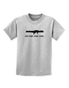 Here Zombie Zombie Zombie Bazooka Childrens T-Shirt-Childrens T-Shirt-TooLoud-AshGray-X-Small-Davson Sales