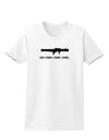 Here Zombie Zombie Zombie Bazooka Womens T-Shirt-Womens T-Shirt-TooLoud-White-X-Small-Davson Sales