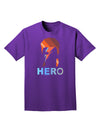 Hero of the Weirdos Adult Dark T-Shirt-Mens T-Shirt-TooLoud-Purple-Small-Davson Sales