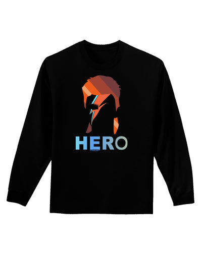 Hero of the Weirdos Adult Long Sleeve Dark T-Shirt-TooLoud-Black-Small-Davson Sales