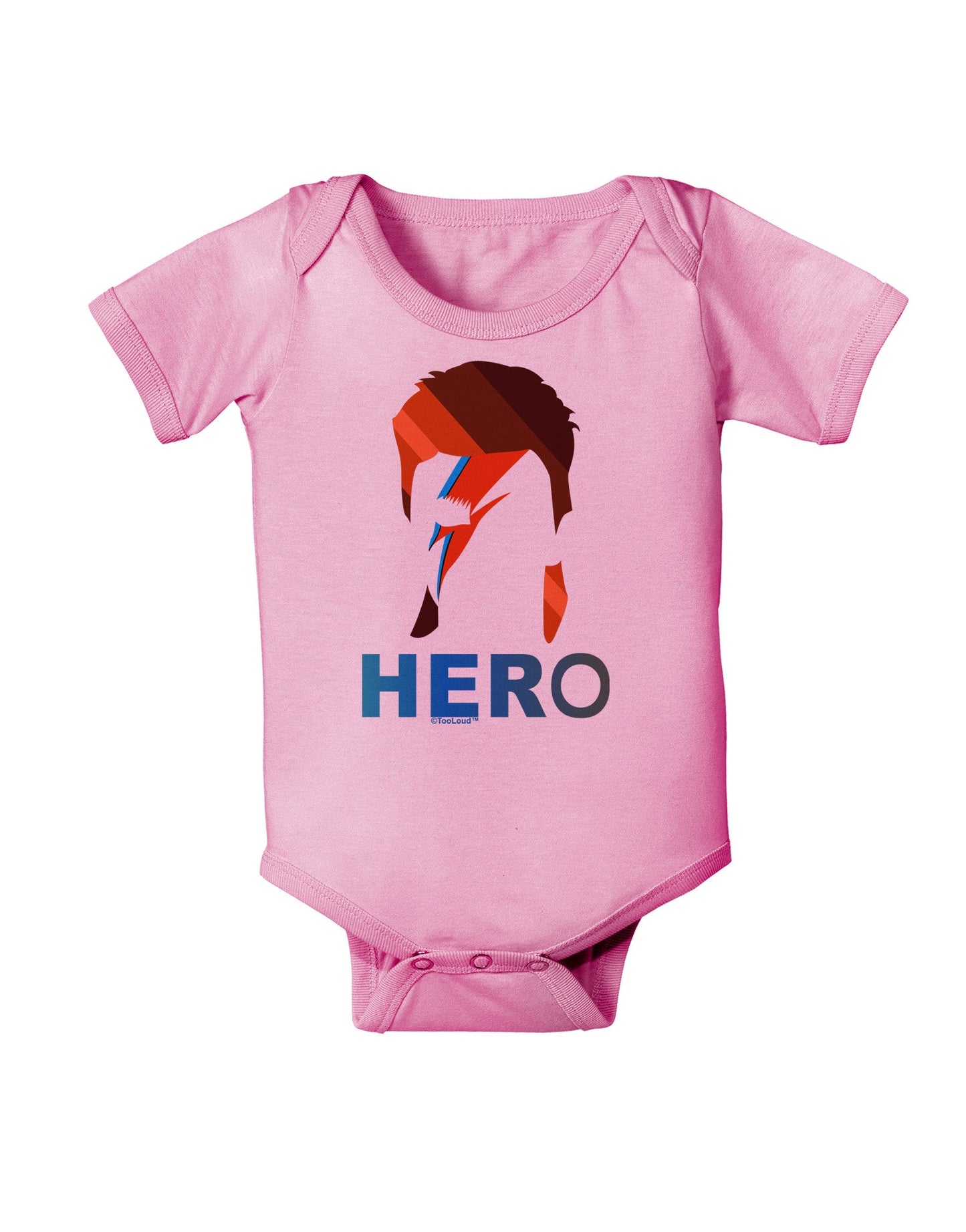 Hero of the Weirdos Baby Romper Bodysuit by-Baby Romper-TooLoud-Pink-06-Months-Davson Sales