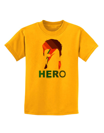 Hero of the Weirdos Childrens T-Shirt-Childrens T-Shirt-TooLoud-Gold-X-Small-Davson Sales