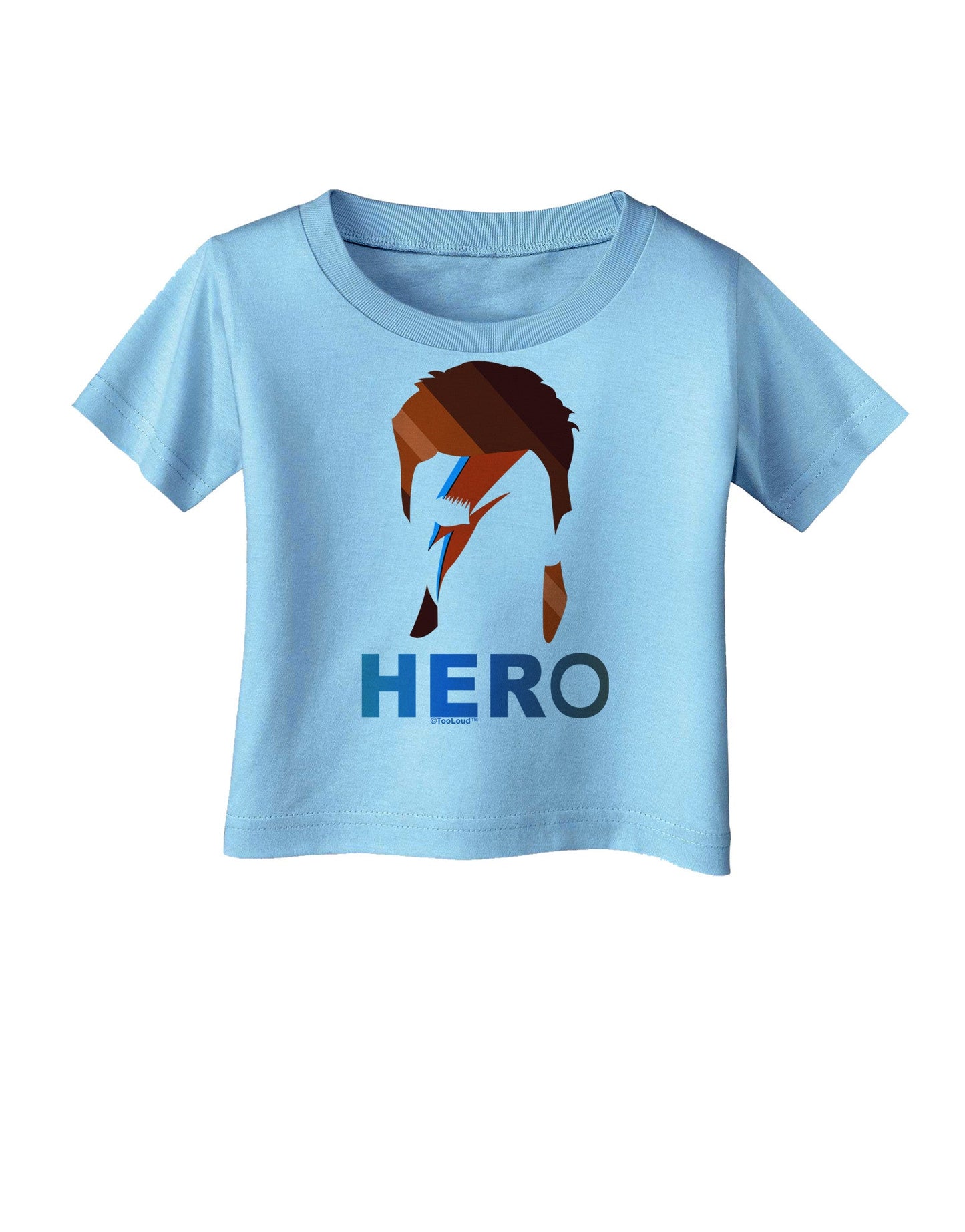 Hero of the Weirdos Infant T-Shirt-Infant T-Shirt-TooLoud-Aquatic-Blue-06-Months-Davson Sales