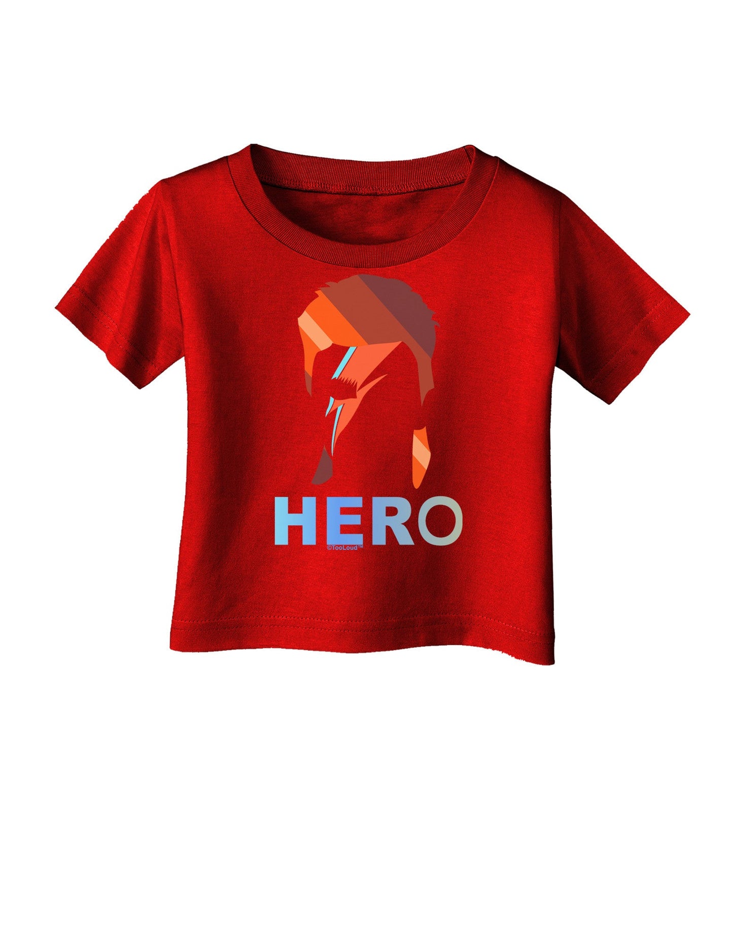 Hero of the Weirdos Infant T-Shirt Dark by-Infant T-Shirt-TooLoud-Red-06-Months-Davson Sales