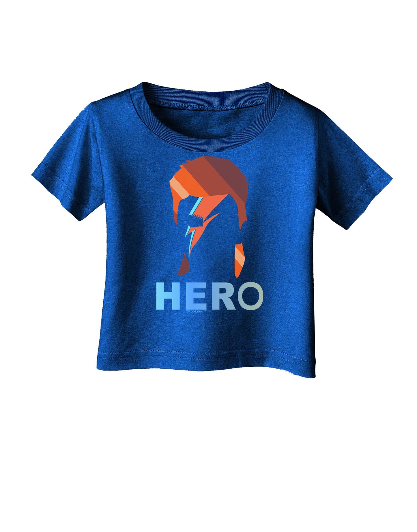 Hero of the Weirdos Infant T-Shirt Dark by-Infant T-Shirt-TooLoud-Royal-Blue-06-Months-Davson Sales