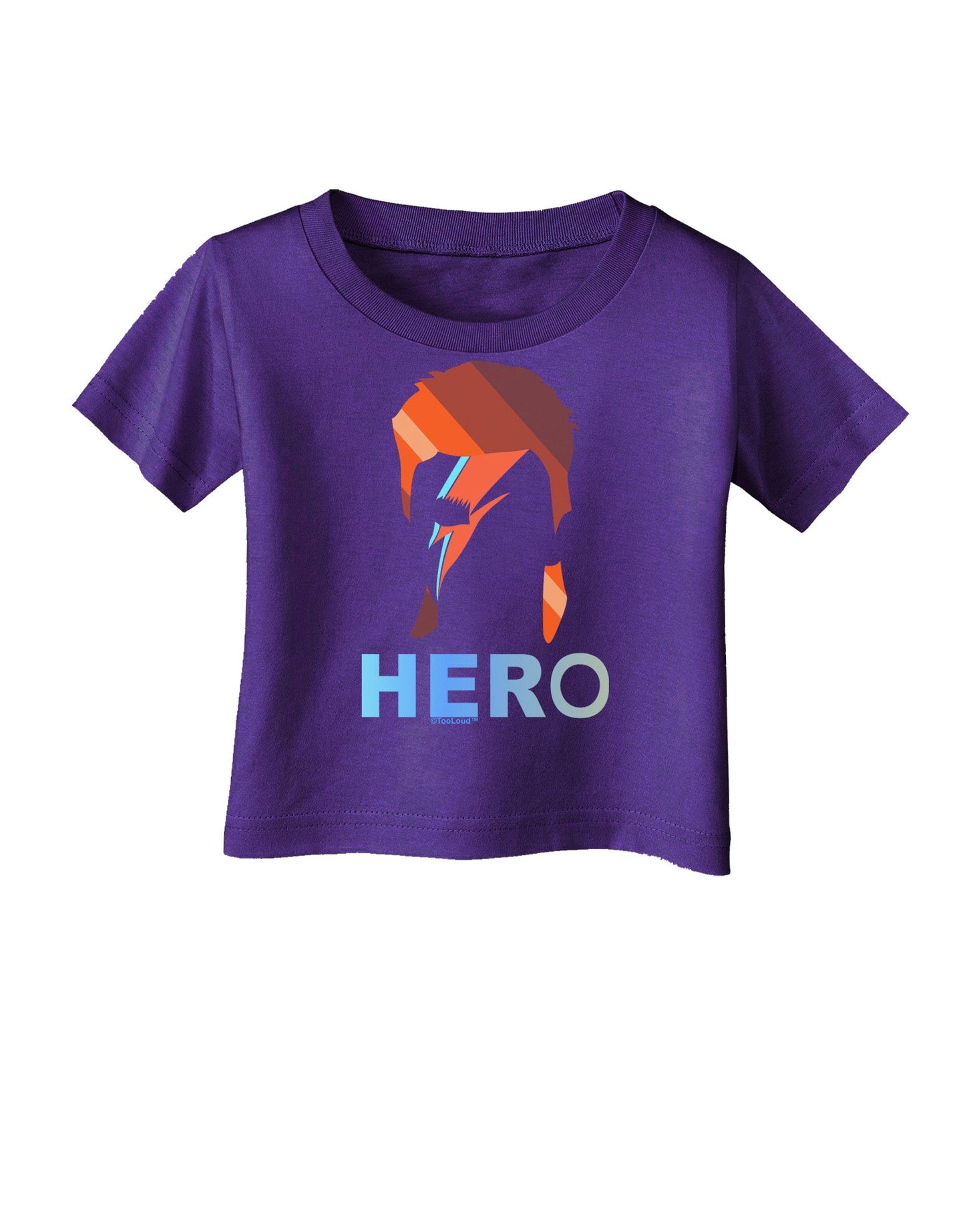 Hero of the Weirdos Infant T-Shirt Dark by-Infant T-Shirt-TooLoud-Purple-06-Months-Davson Sales