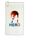 Hero of the Weirdos Micro Terry Gromet Golf Towel 16 x 25 inch by TooLoud-Golf Towel-TooLoud-White-Davson Sales