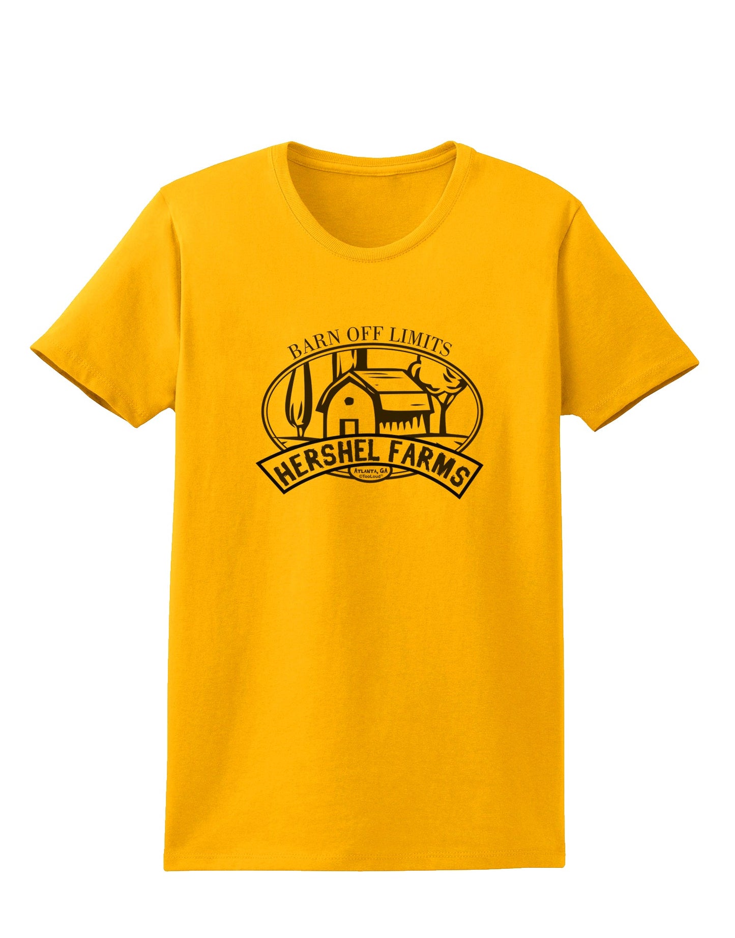 Hershel Farms Womens T-Shirt by TooLoud-TooLoud-Gold-X-Small-Davson Sales