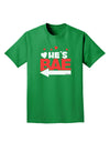 He's BAE - Left Arrow Adult Dark T-Shirt-Mens T-Shirt-TooLoud-Kelly-Green-Small-Davson Sales
