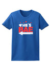 He's BAE - Left Arrow Womens Dark T-Shirt-Womens T-Shirt-TooLoud-Royal-Blue-X-Small-Davson Sales