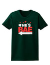 He's BAE - Left Arrow Womens Dark T-Shirt-Womens T-Shirt-TooLoud-Forest-Green-Small-Davson Sales