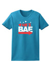 He's BAE - Right Arrow Womens Dark T-Shirt-Womens T-Shirt-TooLoud-Turquoise-X-Small-Davson Sales