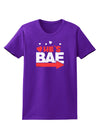 He's BAE - Right Arrow Womens Dark T-Shirt-Womens T-Shirt-TooLoud-Purple-X-Small-Davson Sales