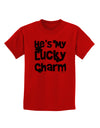 He's My Lucky Charm - Matching Couples Design Childrens T-Shirt by TooLoud-Childrens T-Shirt-TooLoud-Red-X-Small-Davson Sales