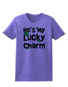 He's My Lucky Charm - Matching Couples Design Womens T-Shirt by TooLoud-Womens T-Shirt-TooLoud-Violet-X-Small-Davson Sales