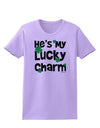 He's My Lucky Charm - Matching Couples Design Womens T-Shirt by TooLoud-Womens T-Shirt-TooLoud-Lavender-X-Small-Davson Sales