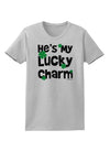 He's My Lucky Charm - Matching Couples Design Womens T-Shirt by TooLoud-Womens T-Shirt-TooLoud-AshGray-X-Small-Davson Sales